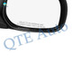 Driver & Passenger Side Mirrors, Left-Right Power Non-Heated Paintable Manual Folding View Mirror For 2009-2013 Toyota Corolla, Door Mirror Pair of 2