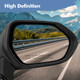 Right Passenger Side Mirror, Power Non-Heated Paintable Manual Folding View Mirror For 2020-2024 Toyota Corolla