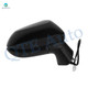 Driver & Passenger Side Mirrors, Left-Right Power Non-Heated Paintable Manual Folding View Mirror For 2020-2024 Toyota Corolla, Door Mirror Pair of 2
