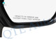 Driver & Passenger Side Mirrors, Left-Right Power Non-Heated Paintable Manual Folding View Mirror For 2020-2024 Toyota Corolla, Door Mirror Pair of 2