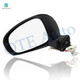Left Driver Side Mirror, Power Heated Paintable Manual Folding View Mirror For 2012-2018 Toyota Prius V