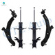 Set of 4 Front Lower Control Arm Ball Joint-Suspension Strut Assembly For 2002-2006 Nissan Sentra