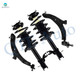 Set of 4 Front Lower Control Arm Ball Joint-Quick Complete Strut-Coil Spring Assembly For 2002-2006 Nissan Sentra