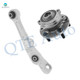 Front Right Lower Forward Control Arm-Wheel Hub Bearing Assembly For 2003 2004 Infiniti G35 RWD