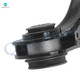 Set of 3 Front Upper Wheel Hub Bearing Assembly-Control Arm Ball Joint-Shock Absorber For 2007 GMC Sierra 2500 HD Classic