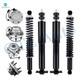 Set of 8 Front Wheel Hub Bearing Assembly-Shock Absorber-Rear Wheel Hub Bearing Assembly-Complete Shock Absorber Kit For 2005 Chevrolet Silverado 1500