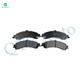 Set of 12 Front 305mm-Rear 330mm Brake Disc Rotors-Ceramic Brake Pad Kit For 2003-2006 Cadillac Escalade ESV