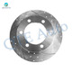 Set of 6 Front 297mm Drilled Slotted Brake Disc Rotors-Ceramic Brake Pad Kit For 1995-1997 2003 2004 Toyota Tacoma