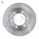 Set of 6 Front 319mm Brake Disc Rotors-Ceramic Brake Pad Kit For 2003-2007 Toyota Sequoia