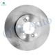 Set of 6 Front 282mm Brake Disc Rotors-Ceramic Brake Pad Kit For 2003-2017 Honda Accord