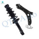 Front Left Lower Control Arm-Quick Complete Strut-Coil Spring Assembly For 2005 Volkswagen Jetta