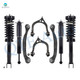 Set of 8 Front Upper Control Arm Ball Joint-Quick Complete Strut-Coil Spring Assembly-Rear Upper Rearward Control Arm-Shock Absorber For 2005-2010 Chrysler 300 C SRT8