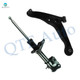 Front Left Lower Control Arm Ball Joint-Suspension Strut Assembly For 2002-2005 Mitsubishi Lancer ES