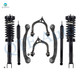 Set of 8 Front Upper Control Arm Ball Joint-Quick Complete Strut-Coil Spring Assembly-Rear Upper Rearward Control Arm-Shock Absorber For 2005-2010 Chrysler 300 w/ Performance Suspension
