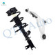 Front Left Lower Control Arm Ball Joint-Quick Complete Strut-Coil Spring Assembly For 2014-2020 Infiniti QX60
