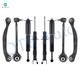 Set of 8 Front Lower Forward Control Arm Ball Joint-Suspension Strut Assembly-Rear Upper Rearward Control Arm-Shock Absorber For 2005-2010 Chrysler 300 w/ Self Leveling Suspension Set of 8 Front Lower Forward Control Arm Ball Joint-Suspension Strut Assembly-Rear Upper Rearward Control Arm-Shock Absorber For 2005-2010 Chrysler 300 w/ Self Leveling Suspension