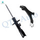 Front Left Lower Control Arm Ball Joint-Suspension Strut Assembly For 2008-2010 Saturn VUE