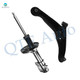 Front Right Lower Control Arm Ball Joint-Suspension Strut Assembly For 2002-2007 Mitsubishi Lancer