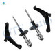 Set of 4 Front Lower Control Arm Ball Joint-Suspension Strut Assembly For 2002-2007 Mitsubishi Lancer