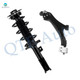Front Left Lower Control Arm Ball Joint-Quick Complete Strut-Coil Spring Assembly For 2008-2010 Saturn VUE V6