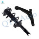 Front Right Lower Control Arm Ball Joint-Quick Complete Strut-Coil Spring Assembly For 2002-2007 Mitsubishi Lancer