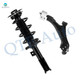 Front Right Lower Control Arm Ball Joint-Quick Complete Strut-Coil Spring Assembly For 2008-2010 Saturn VUE V6