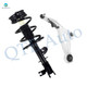 Front Left Lower Control Arm Ball Joint-Quick Complete Strut-Coil Spring Assembly For 2016-2020 Infiniti QX60