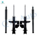 Set of 4 Front Strut-Rear Shock For 1984-1993 1995 1996 Oldsmobile Cutlass Ciera