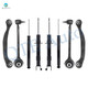Set of 8 Front Lower Forward Control Arm Ball Joint-Suspension Strut-Rear Upper Rearward Control Arm-Shock Replacement For 2009 2010 Dodge Challenger