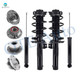 Set of 8 Front Wheel Hub Bearing Assembly-Quick Complete Strut-Coil Spring Assembly-Rear Wheel Hub Bearing Assembly-Shock Absorber For 2005 Volkswagen Jetta Set of 8 Front Wheel Hub Bearing Assembly-Quick Complete Strut-Coil Spring Assembly-Rear Wheel Hub Bearing Assembly-Shock Absorber For 2005 Volkswagen Jetta