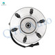 Set of 4 Front Wheel Hub Bearing Assembly-Quick Complete Strut-Coil Spring Assembly For 2006-2008 Lincoln Mark LT