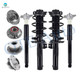 Set of 8 Front Wheel Hub Bearing Assembly-Quick Complete Strut-Coil Spring Assembly-Rear Wheel Hub Bearing Assembly-Complete Shock Absorber Kit For 2005 Volkswagen Jetta Set of 8 Front Wheel Hub Bearing Assembly-Quick Complete Strut-Coil Spring Assembly-Rear Wheel Hub Bearing Assembly-Complete Shock Absorber Kit For 2005 Volkswagen Jetta