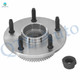 Set of 4 Front Wheel Hub Bearing Assembly-Shock Absorber For 2000 2001 Dodge RAM 1500