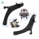 Set of 4 Front Lower Control Arm Ball Joint-Wheel Hub Bearing Assembly For 2011-2014 Subaru Impreza