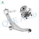 Front Left Lower Control Arm Ball Joint-Wheel Hub Bearing Assembly For 2009-2015 Honda Pilot V6