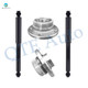Set of 4 Rear Wheel Hub Bearing Assembly-Shock Absorber Replacement Fit For 2000-2006 Audi TT Quattro