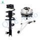 Set of 3 Front Left Lower Control Arm Ball Joint-Wheel Hub Bearing Assembly-Quick Complete Strut-Coil Spring Assembly For 2014-2020 Nissan Pathfinder
