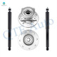 Set of 4 Front Wheel Hub Bearing Assembly-Shock Absorber For 1994-1999 Dodge RAM 3500