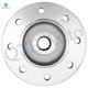 Set of 4 Front Wheel Hub Bearing Assembly-Shock Absorber For 1998 1999 Dodge RAM 3500 Monotube Performance Upgrade