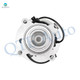 Set of 4 Front Wheel Hub Bearing Assembly-Quick Complete Strut-Coil Spring Assembly For 2003-2006 Lincoln Navigator