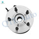 Set of 4 Front 305.3mm Brake Disc Rotors-Wheel Hub Bearing Assembly For 2002-2005 Mercury Mountaineer
