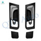 Pair of 2 Front or Rear Left-Right Inside Door Handle For 2005-2008 Suzuki Forenza