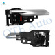 Pair of 2 Front or Rear Left-Right Inner Door Handle For 2022-2024 Toyota Corolla Cross