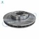 Set of 6 Front 278mm Drilled Slotted Brake Disc Rotors-Ceramic Brake Pad kit Replacement For 2013-2018 Ford C-Max