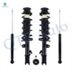 Front - Rear Quick Complete Strut Coil Spring-Shock For 2015-2019 Nissan Versa