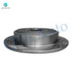 Set of 6 Rear 313mm Drilled Slotted Brake Disc Rotors-Ceramic Brake Pad Kit For 2003-2008 Honda Pilot