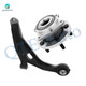 Front Right Lower Control Arm-Wheel Hub Bearing Assembly For 2007-2010 Chrysler Sebring