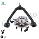 Front Upper Control Arm Ball Joint-Wheel Hub Bearing Assembly Replacement For 2003-2006 Cadillac Escalade ESV