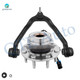 Front Upper Control Arm Ball Joint-Wheel Hub Bearing Assembly Replacement For 2007 GMC Sierra 1500 Classic With 8 Stud Hub