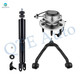 Set of 3 Front Upper Control Arm Ball Joint-Wheel Hub Bearing Assembly-Shock Absorber For 2000-2006 GMC Yukon XL 1500 RWD Exc. Z55 Autoride Susp.